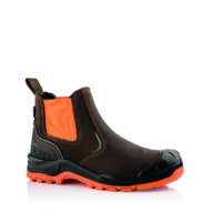 BUCKZ VIZ INSTAPPER BRUIN/ORANJE S3/HRO/SRC/WRU mt 46