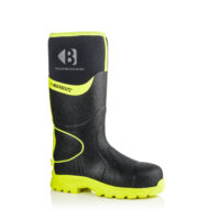 BUCKBOOTZ NEOPREEN LAARS ZWART/GEEL S5/HRO/CI/HI/AN/SRC mt 47